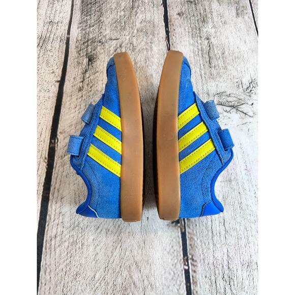 ADIDAS Boy’s VL Court Sneakers / Size: 8K - Picture 4 of 9